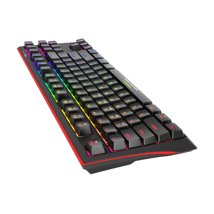 Marvo Scorpion 80% TKL Gaming Mechanical Keyboard, Bluetooth, Wireless, Wired, RGB, UK