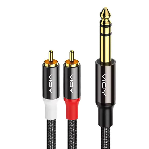 RCA to 6.35mm Aux cable 1m