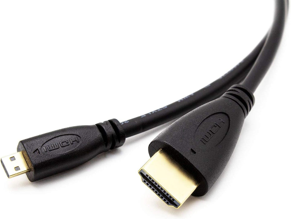 HDMI to Micro HDMI Cable 2M, HDMI Male to Micro HDMI Male