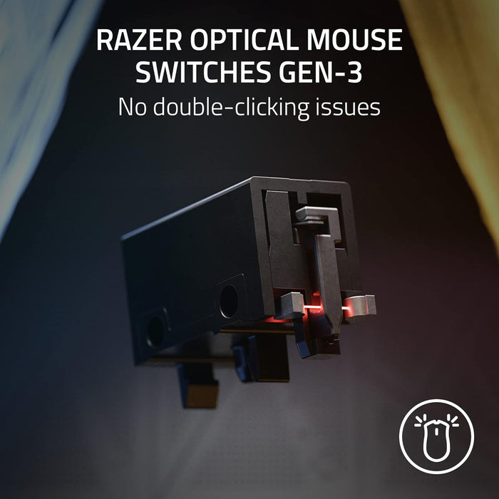 Razer DeathAdder V3 Esports Mouse, Wired Gaming Mouse, Lightweight Design, Black