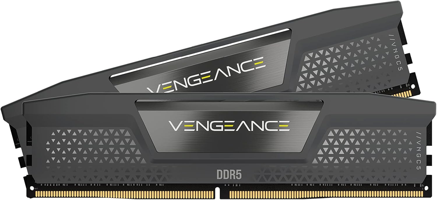 Corsair Vengeance 64GB Kit (2 x 32GB) RAM, DDR5, 5200MHz, AMD Optimised, Memory Kit