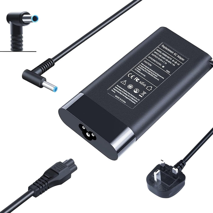 HP Laptop Charger 130W Blue Pin