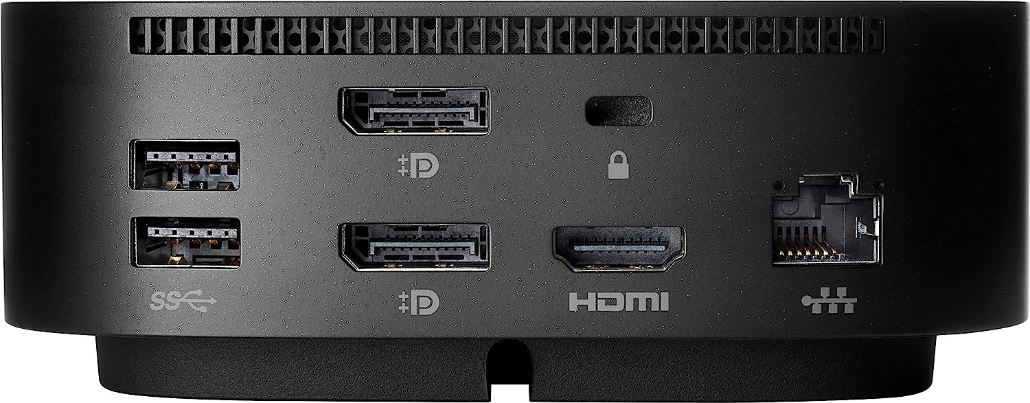 HP USB-C Dock G5 Docking Station Kit with 120 Watt AC Adapter 19.5V 6.15A - HSN-IX02- Black