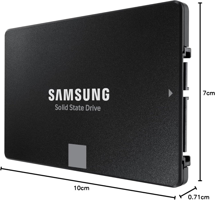 Samsung 870 EVO 4TB SSD, 2.5-inch SATA, 560 MB/s, Soid State Drive