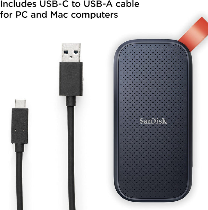SanDisk 2TB Portable SSD External Solid State Drive Gen 2 Up to 520 MB/s, USB 3.2, 2.5 inch