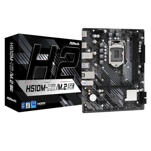 asrock h510m-h2/m.2 se micro atx motherboard