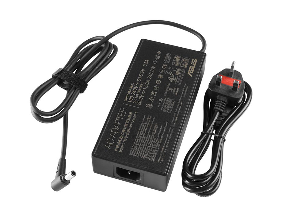 240w laptop charger for asus rog strix gaming laptops, 20V 12A, 6.0mm x 3.7mm