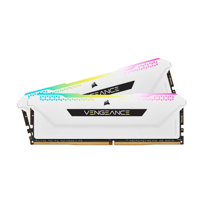 32GB RAM 3600MHz Desktop Memory Kt, DDR4, White