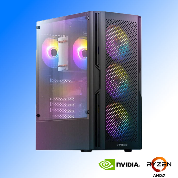 custom build gaming PC mid-range desktop computer