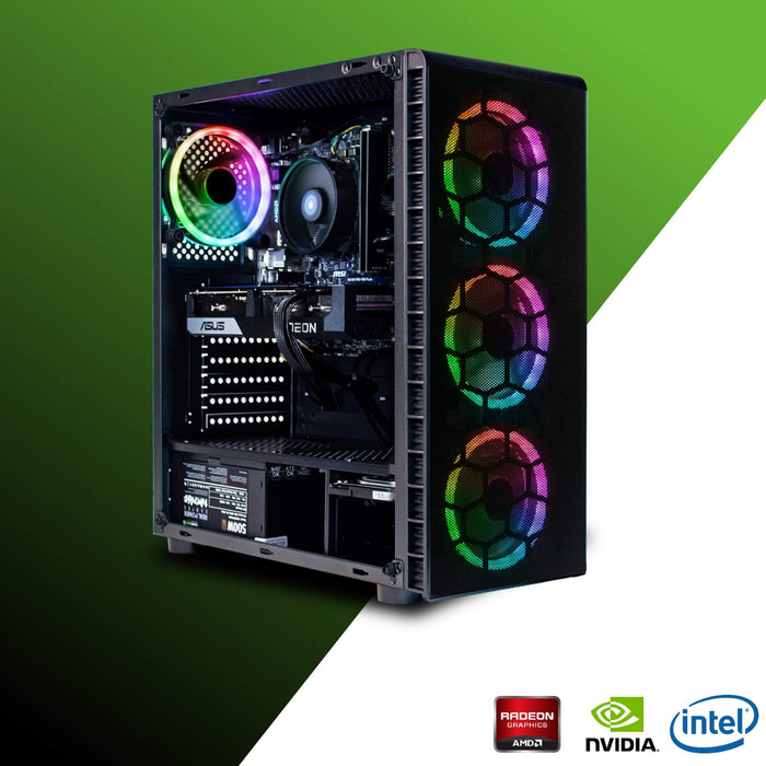 Prebuilt gaming desktop PC, mid range gaming pc