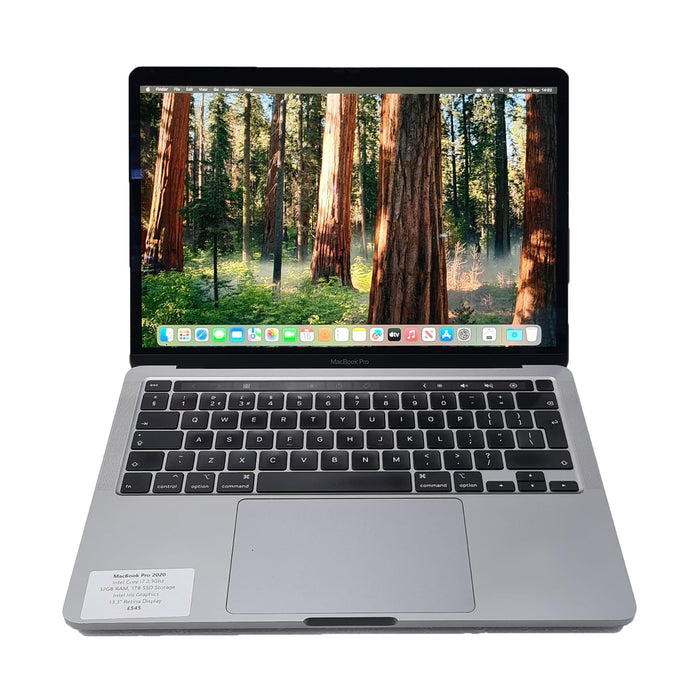Apple MacBook Pro 2020 13.3" Retina, Intel Core i7, 32GB RAM, 1TB SSD, Touch Bar, A2251, *Used*