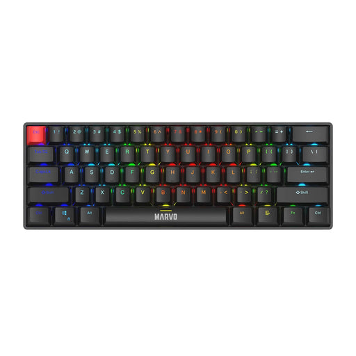 60% Gaming Mechanical Keyboard, Wired, RGB, Black