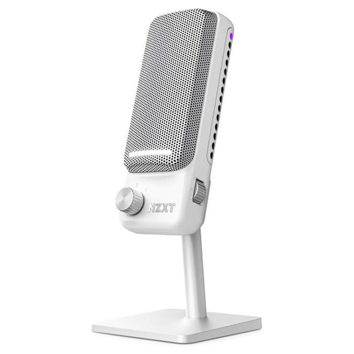 Desktop Microphone White for gaming, streaming, podcasting, rrecording, etc.