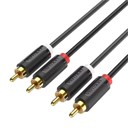 2 RCA to 2 RCA Audio Cable 1.5m for DVD, Amplifier, TV, Home Theater, etc.
