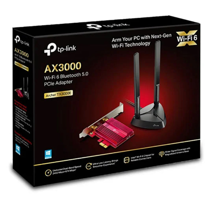 Wireless Wife & Bluetooth PCIe Adapter, Magnetic base.