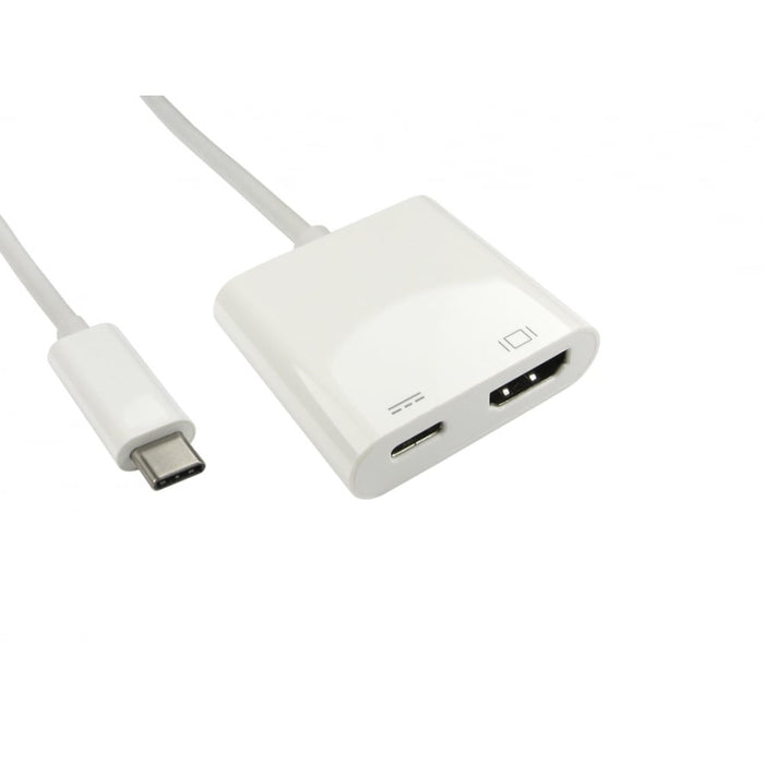 USB-C to 2-Port Hub (HDMI, Type-C), 2-in1 Hub Type-C