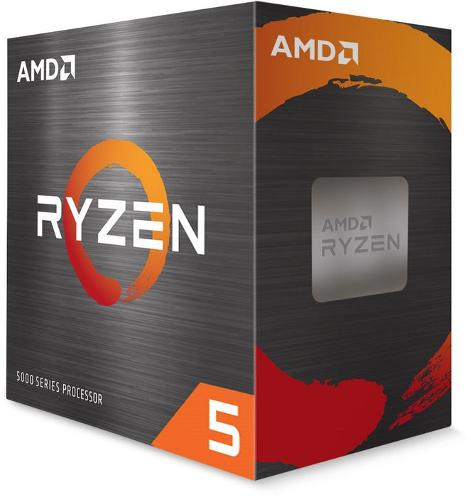 AMD Ryzen 5 5600X CPU with Wraith Stealth Cooler, AM4, 3.7GHz (4.6 Turbo), 6-Core, 65W, 35MB Cache, 7nm, 5th Gen, No Graphics
