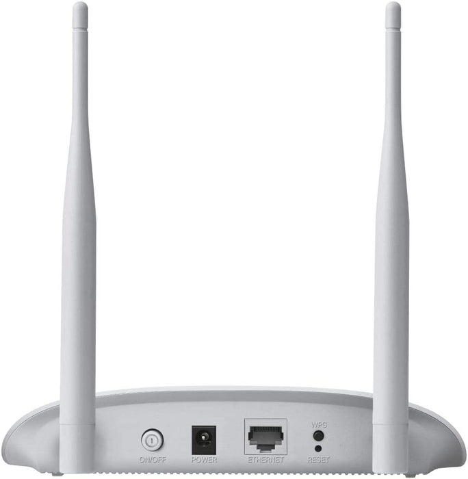 TP-Link TL-WA801N Wireless N Access Point 2.4Ghz 300Mbps, Fixed Antennas, Multi-mode Repeater, Multi-SSID, Client, Bridge with AP