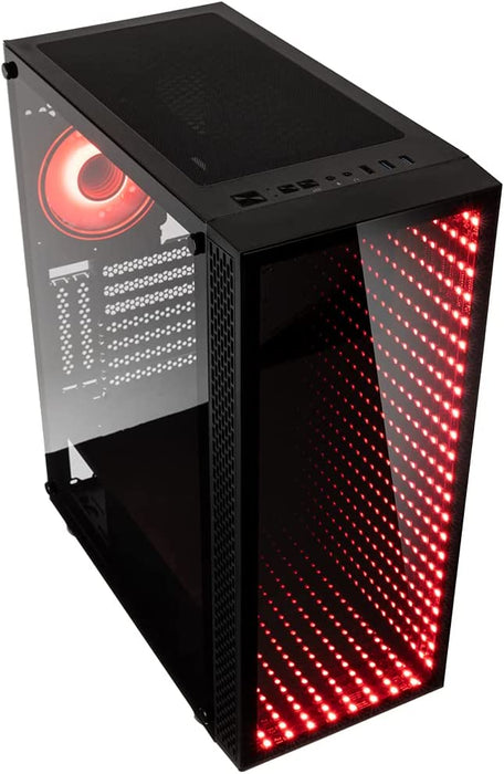 Kolink Void Rift ARGB Midi Tower Gaming Case, Tempered Glass, ATX Desktop PC Case Black