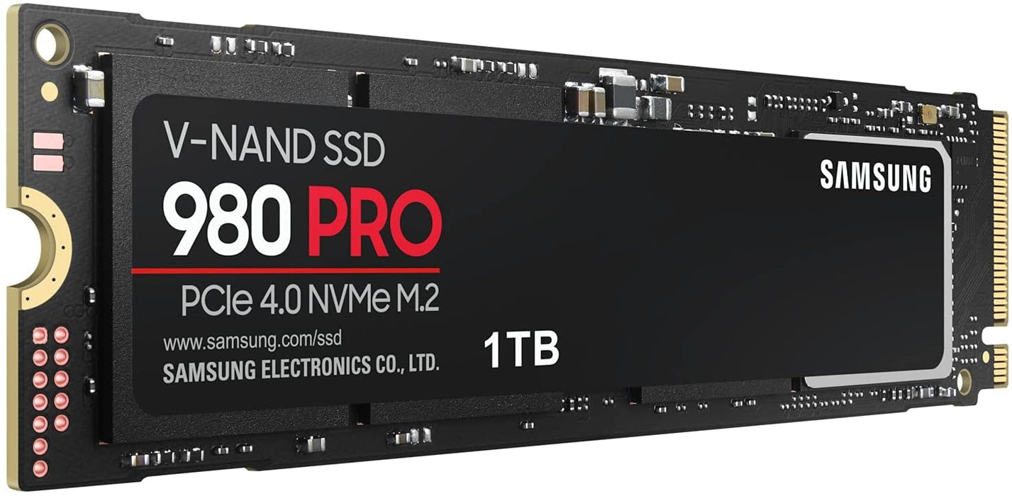 Samsung 980 PRO 1TB M.2 SSD, M.2 2280, PCIe 4.0, 7000MB/s, Internal SSD for Desktop, Laptop, Gaming Console