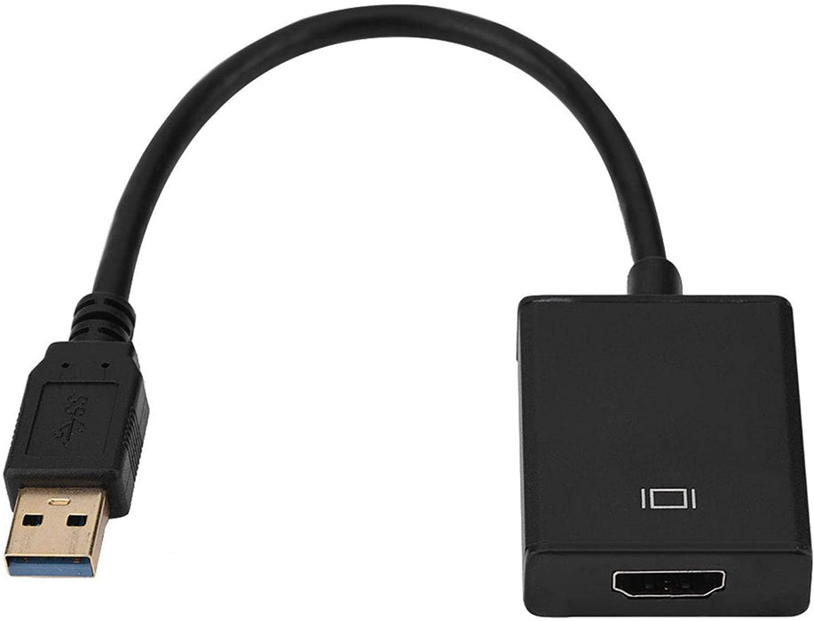 USB 3.0 to Video External HDMI Adapter Converter with Transfer Cable Support USB2.0 and USB3.0 Input