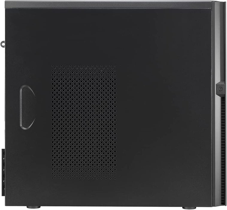 CIT QC-203 Micro ATX Case, No PSU, 8cm Fan, USB 3.0, CSCITQC203, PC Case Black