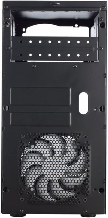 Fractal Design Core 1100 PC Case, Micro-ATX, Brushed Aluminium-look, 350mm GPU Support, No Fans, USB 3.0