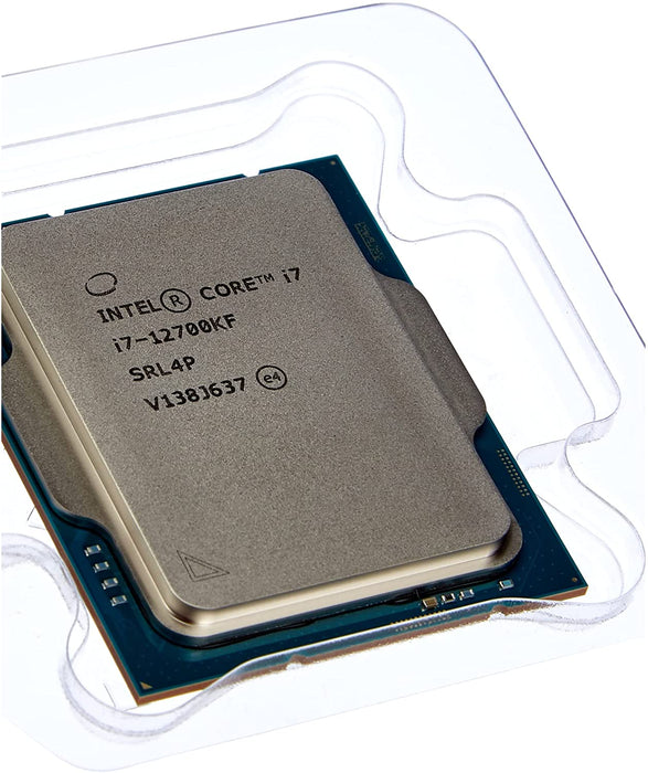 Intel Core i7-12700KF CPU, 1700, 3.6 GHz (5.0 Turbo), 12-Core, 125W, 10nm, 25MB Cache, Alder Lake, Overclockable, No Graphics, NO HEATSINK/FAN