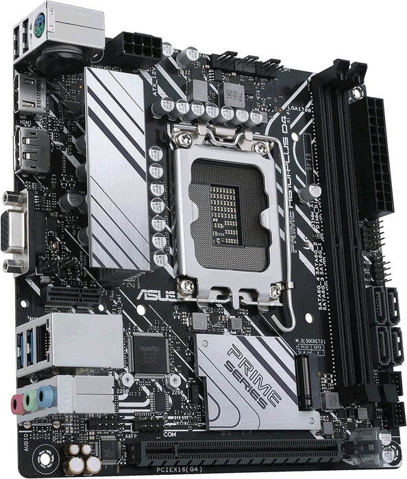Asus Prime H610I Plus D4 CSM Mini ITX Motherboard Corporate Stable Model, Intel H610, 1700, Mini ITX, 2 DDR4, VGA, HDMI, DP, 1x M.2