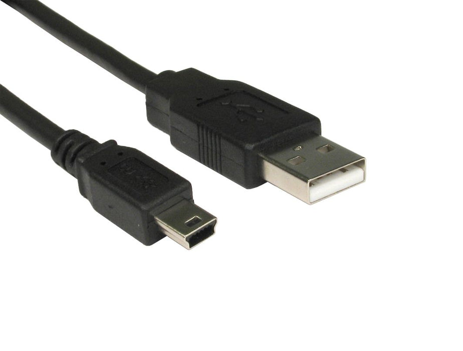 USB-A to Mini USB Cable 2M, Type-A (Male) to Mini USB (Male)