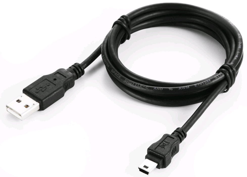 USB-A to Mini USB Cable 2M, Type-A (Male) to Mini USB (Male)