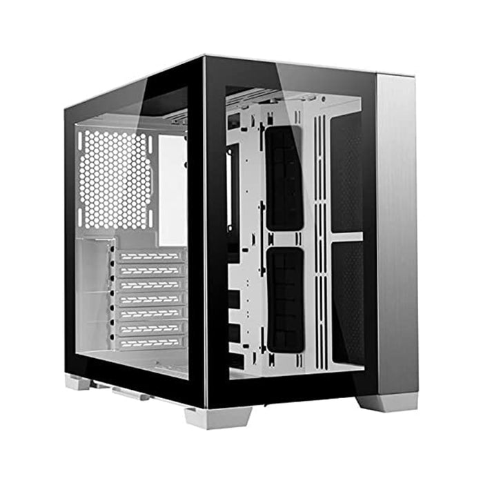 atx gaming pc case white