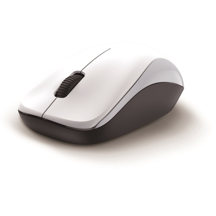 Wireless Mouse, 2.4 GHz with USB Pico Receiver, Adjustable DPI levels up to 1200 DPI, 3 Button with Scroll Wheel, Ambidextrous Design