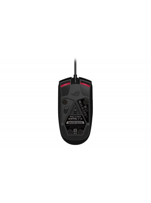 Asus ROG Strix Impact II Gaming Mouse, 400-6200 DPI, Omron Switches, DPI Button, RGB LED