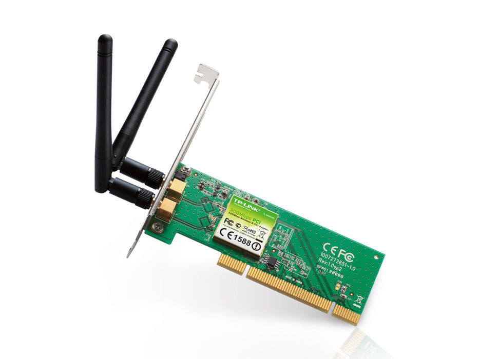 TP-LINK TL-WN851ND 300mbps Wireless N PCI Adapter LP Bracket