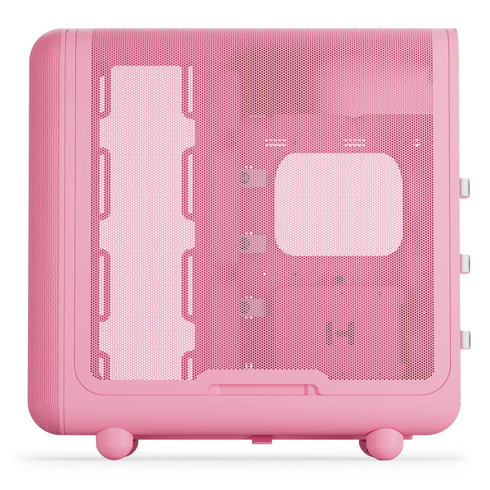 HYTE X50 Strawberry Milk Mid‑Tower Case – High Airflow / E‑ATX