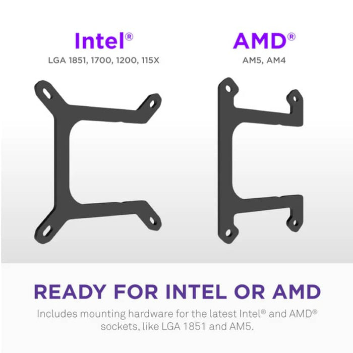 NZXT Kraken 360 RGB Black Liquid CPU Cooler – High‑Performance 360mm AIO