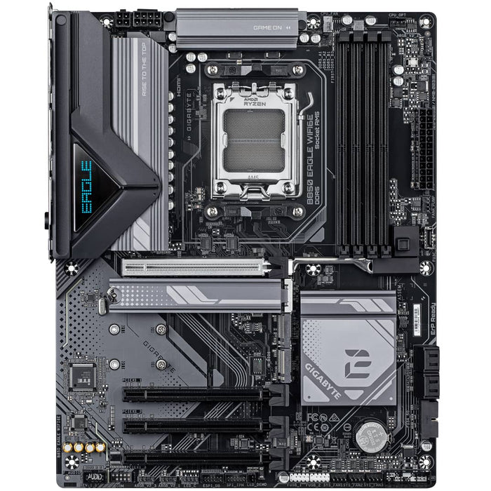 GIGABYTE B850 EAGLE WIFI6E – AM5 ATX Motherboard, DDR5, PCIe 5.0, Wi‑Fi 6E