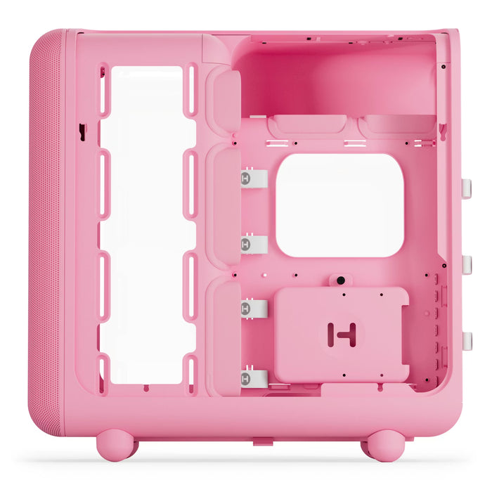 HYTE X50 Strawberry Milk Mid‑Tower Case – High Airflow / E‑ATX