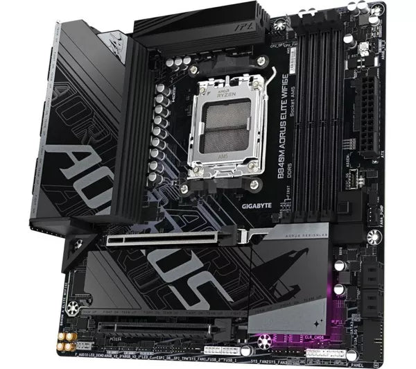 GIGABYTE B840M AORUS ELITE WIFI6E – AM5 Micro ATX Motherboard, DDR5, Wi‑Fi 6E