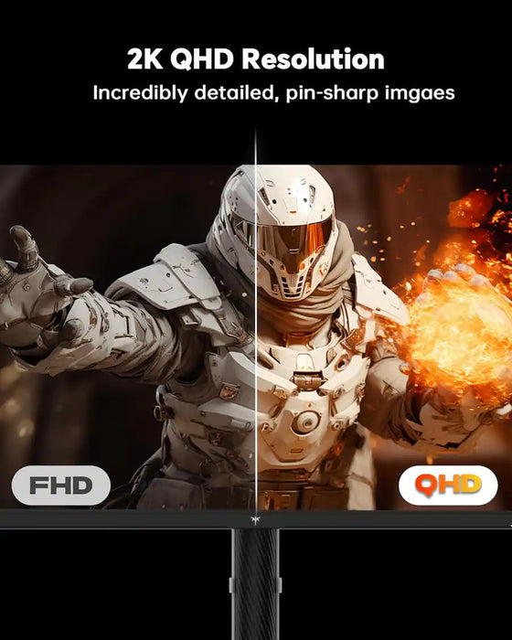 KTC H27T6 27" 1440P 200Hz Fast IPS Gaming Monitor – HDR400 White