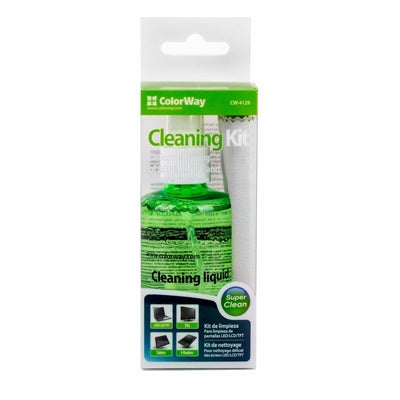 ColorWay 2‑in‑1 Screen Cleaning Set – Spray & Microfiber Cloth
