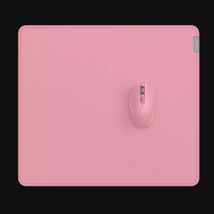 Razer Strider Pink Gaming Mouse Mat – Hybrid Surface, Large 540×400mm, Quartz Pink