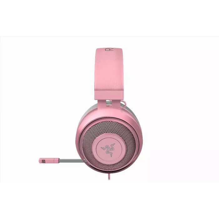 Razer Kraken Quartz Wired Gaming Headset Pink.