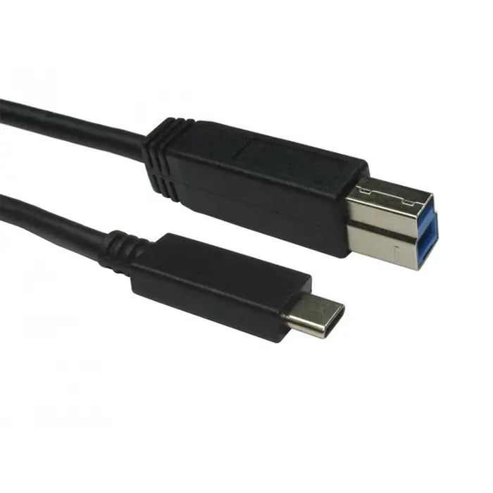 Cables Direct 2m USB Type‑C to Type‑B Cable – 5Gbps USB 3.0 High‑Speed Data Cable