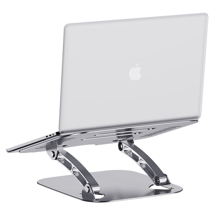Prevo Aluminium Alloy Laptop Stand, Fit Devices from 11 to 17 Inches, Non-Slip Silicone, Height and Angle Adjustable
