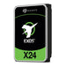 Seagate Exos X24 16TB recertified enterprise SATA hard drive ST16000NM002H.