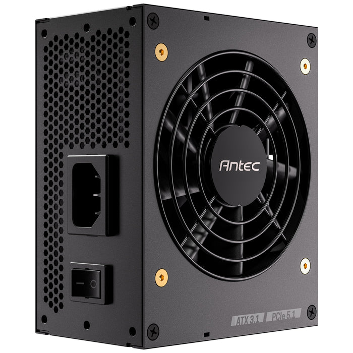 Antec SF850X 850W Power Supply, 80 PLUS Gold Certified, Fully Modular, SFX 4.1, ATX 3.1, PCIe 5.1 Ready