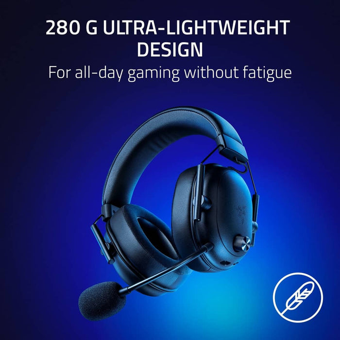Razer BlackShark V2 HyperSpeed Wireless RGB Gaming Headset – Black