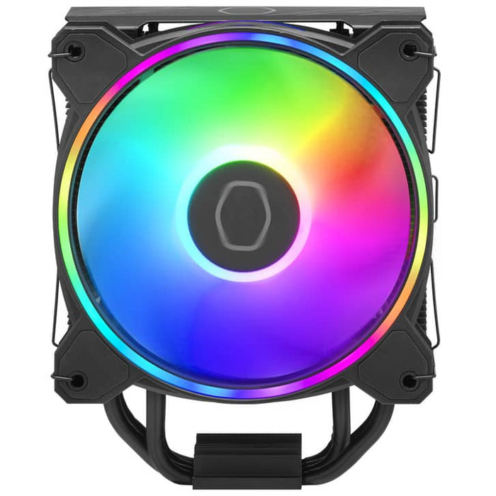 Cooler Master Hyper 212 Halo² Black Edition CPU Cooler – 120mm, ARGB, 154mm Height